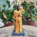 Ver imagem 1 de Exú do Ouro em Resina 15cm
