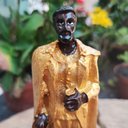 Ver imagem 2 de Exú do Ouro em Resina 15cm