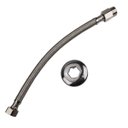 Ver imagem 1 de Engate Flexivel Mangueira Malha Inox 60cm - Brasfort 7007