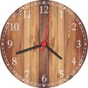 Ver imagem 1 de Relógio De Parede Rústico Modelo Salas Bar Gourmet Decorações