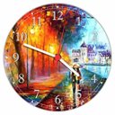 Ver imagem 1 de Relógio De Parede Abstrato Paris Casal Decorações Interiores