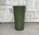 Ver imagem 2 de Vaso de Fibra Vidro Cachepot 54x28cm Verde Oliva