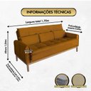 Ver imagem 2 de Sofá Cama Rivieira 1.70m - Terra