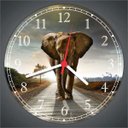 Ver imagem 2 de Relógio De Parede Animais Elefante Decorações Quartz