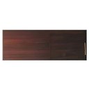 Ver imagem 2 de Portão de Garagem Fechado 2 Folhas de Correr em Ipê 4 X 2 M