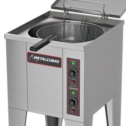 Fritadeira Elétrica Água e Óleo Metalcubas 35 Litros FAO1CR 220V - 2