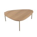 Ver imagem 3 de Mesa de Centro Orgânica Pé Metal Hanover/dourado 28014
