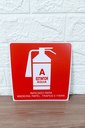 Ver imagem 3 de Placa de Sinalização Extintor Agua 20x20 a Madeira Papel Etc