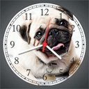 Ver imagem 4 de Relógio De Parede Animais Pug Cão Pet Shop Decorações Quartz