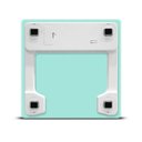 Ver imagem 2 de Balança Digital Corporal com Bioimpedancia Mede 6 Servicos Verde