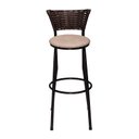 Ver imagem 6 de Banco Americano Alta Bar Bistro de Junco Fibra Sintetica:areia/capuccino