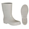 Bota de Pvc Cano Médio com Forro N° 38 Ppp 106 Branca Proteplus 280,0025 - 1