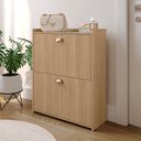 Ver imagem 2 de Sapateira Organizadora Pequena Apartamento 12 Pares Calçados Gavetas Basculante Decoração Quarto