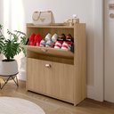 Ver imagem 5 de Sapateira Organizadora Pequena Apartamento 12 Pares Calçados Gavetas Basculante Decoração Quarto