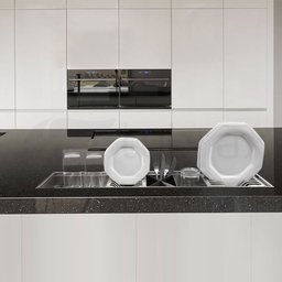 Canal Úmido Organizador Calha de Cozinha em Aço Inox 304 C/5 Módulos e Tampa 90x18 - Tubrax - 5