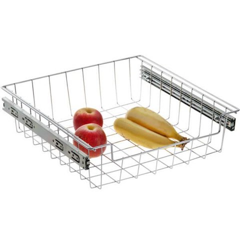 Gaveteiro para Cozinha Aço Fruteira Cromada para Armário