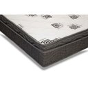 Ver imagem 5 de Cama Box Baú Solteiro: Colchão Ortobom Ortopillow + Base Crc Suede Black(88x188)