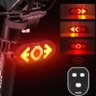Lanterna Traseira Bike com Seta e Controle Remoto - 12