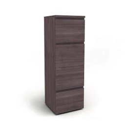 Porta Arquivos com Chave 4 Gavetas Kappesberg 3004 Office - 1