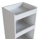 Ver imagem 3 de Balcão Pequeno Porte Madeira Multiuso para Casa e Banheiro