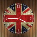Ver imagem 2 de Relógio De Parede Bandeira Da Inglaterra Quartz Países Decorar