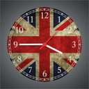 Ver imagem 3 de Relógio De Parede Bandeira Da Inglaterra Quartz Países Decorar