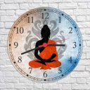 Ver imagem 3 de Relógio De Parede Budismo Buda Meditação Chácras Ioga Quartz Silencioso