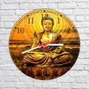 Ver imagem 4 de Relógio De Parede Budismo Buda Meditação Chácras Ioga Quartz Silencioso