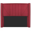 Ver imagem 6 de Cabeceira Solteiro 90 Cm Para Cama Box Suede Vermelho