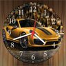 Relógio De Parede Porsche Carros Quartz Decorações - 3
