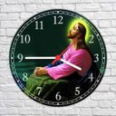 Ver imagem 4 de Relógio De Parede Jesus Cristo Católico Religiosidade Quartz