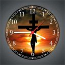 Ver imagem 2 de Relógio De Parede Jesus Cristo Católico Religiosidade Quartz