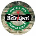 Ver imagem 1 de Relógio Parede Bar Cerveja Churrasco Heineken Estilo Rústico