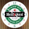 Relógio Parede Bar Cerveja Churrasco Heineken Estilo Rústico - 3
