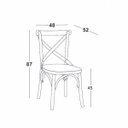 Ver imagem 5 de Cadeira Madeira Maciça x 