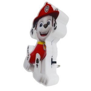 Luz Noturna Led Infantil Quarto Patrulha Canina Marshall