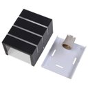 Ver imagem 2 de Arandela Friso 2 Frisada Luminária Externa Interna Parede Alumínio Preto - Rei Da Iluminação