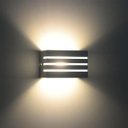 Ver imagem 3 de Arandela Frisada 15cm Friso Luminária Externa Interna Parede Alumínio Preto - Rei da Iluminação