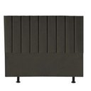 Ver imagem 2 de Cabeceira Estofada Carla 160cm Queen Size Para Cama Box Quarto Linho Marrom - Gat Magazine