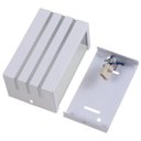 Ver imagem 2 de Arandela Frisada 15cm Friso Luminária Externa Interna Parede Alumínio Branco - Rei da Iluminação