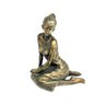 Escultura Mulher Sentada Genérico - 4