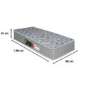 Ver imagem 2 de Colchão Solteiro Castor Castor Sleep Max D33 88x188x25 - Altura 25cm