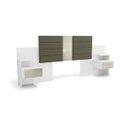 Ver imagem 2 de Cabeceira para Cama Box Casal e Queen Kappesberg G290 Branco