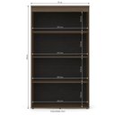 Ver imagem 3 de Armário Organizador Alto para Escritório 2 Portas com Chave 91cm Frame Kappesberg