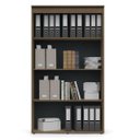 Ver imagem 2 de Armário Organizador Alto P/escritório 2 Portas 4 Prateleiras Frame F210 Kappesberg-carvalho Munique