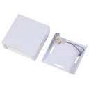 Ver imagem 2 de Arandela 2 Fachos Slim Luminária Externa Interna Parede Alumínio Branco - Rei da Iluminação