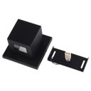 Ver imagem 2 de Arandela Box 2 Focos Luminária Externa Interna Parede Alumínio Preto - Rei da Iluminação