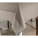 Ver imagem 2 de Toalha de Mesa Retangular 220 x 140 cm Gourmet Campestre Taupe Hedrons