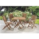 Ver imagem 3 de Cadeira Dobrável em Madeira Maciça sem Braços Primavera