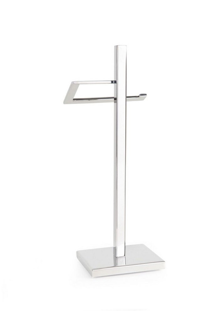 Toalheiro Vertical de Bancada Porta Toalhas 33cm de Altura Aço Inox Polido Linha Larissa Stainless - 6